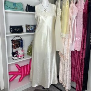 vintage satin nightgown